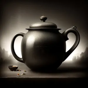 Traditional Tea Pot for Hot Herbal Beverage