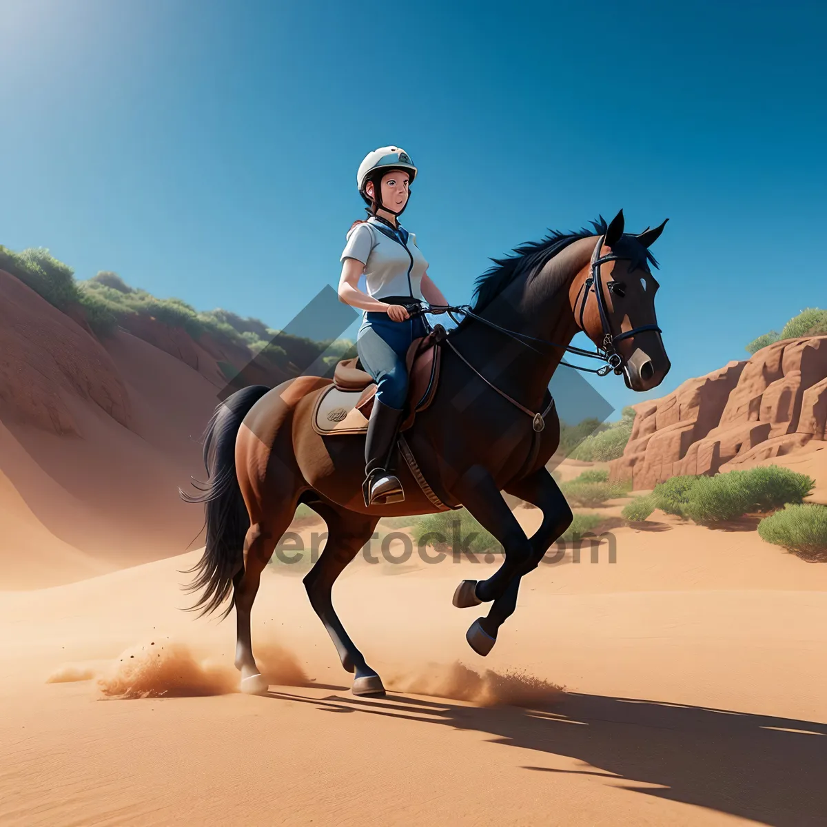 Picture of Heavenly Horseback Ride in Desert Resort