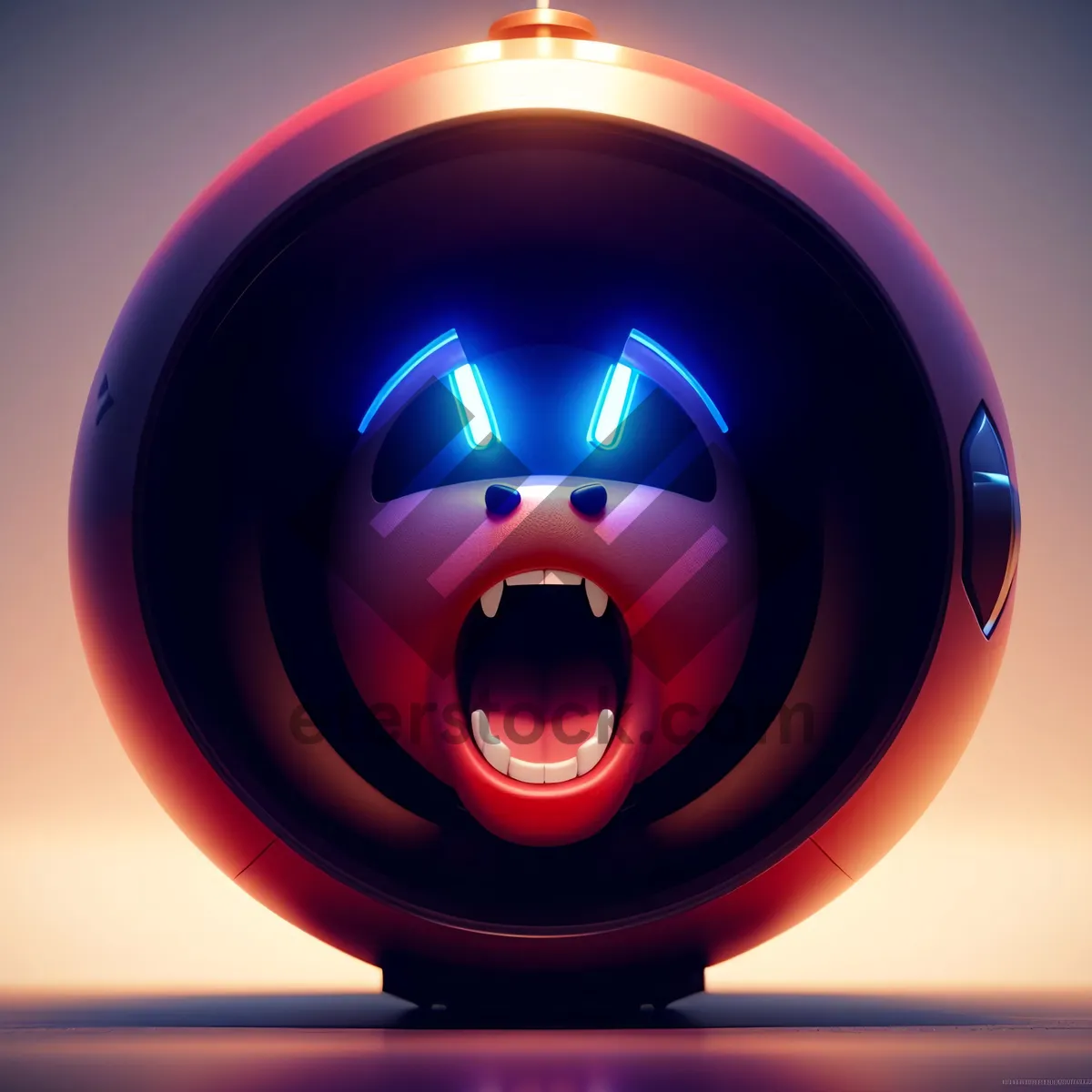 Picture of Shiny Orange Web Button