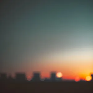 Vibrant Sunset Sky Illuminated by Golden Sunlight