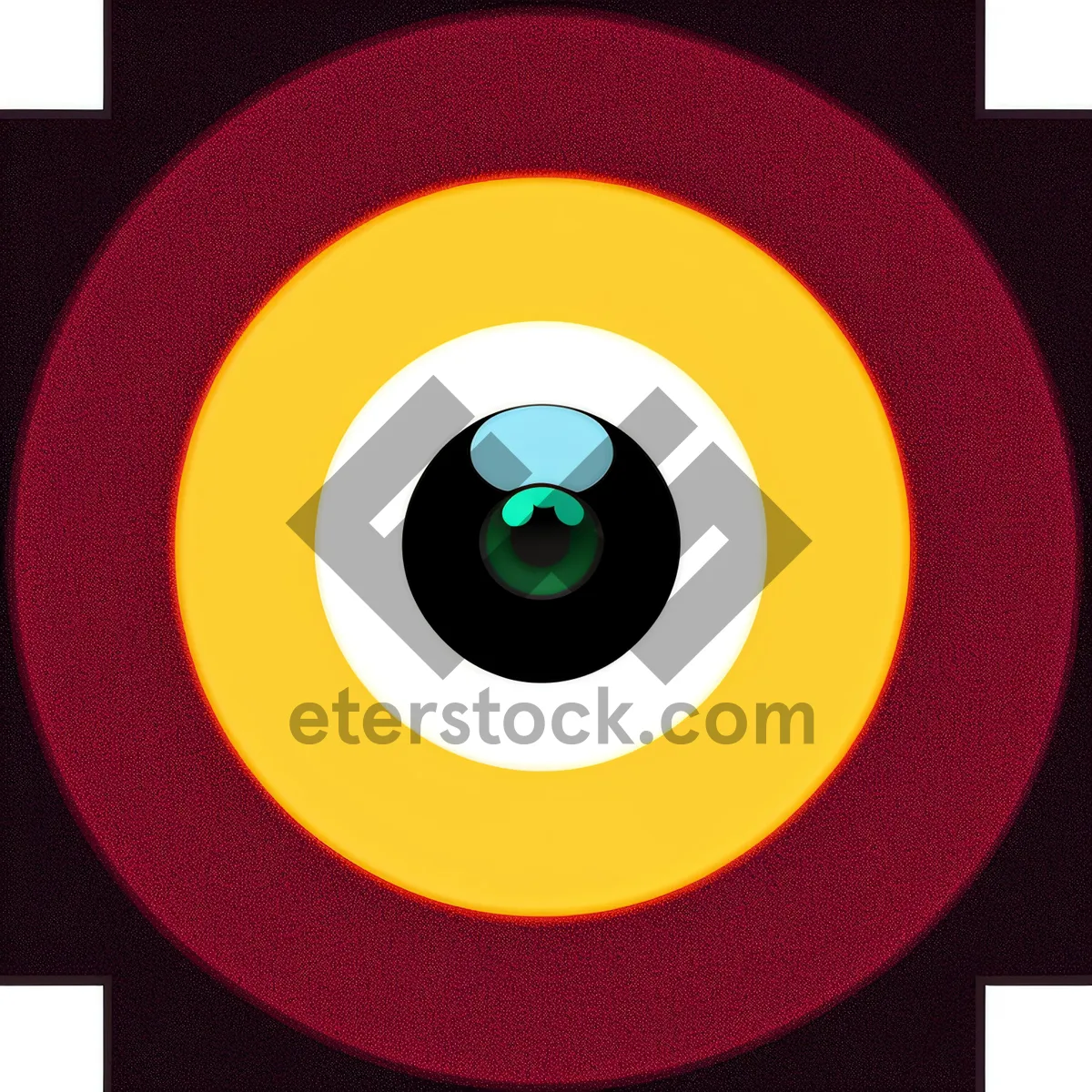 Picture of Shiny Round Music Icon