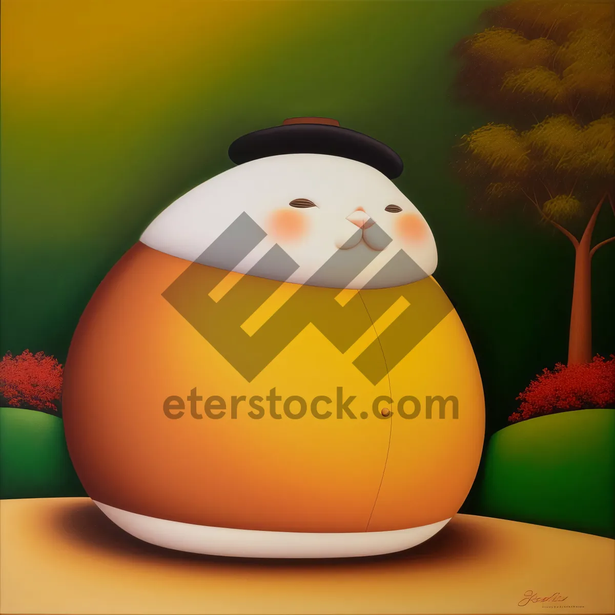 Picture of Whimsical Egg Carton in East Wind