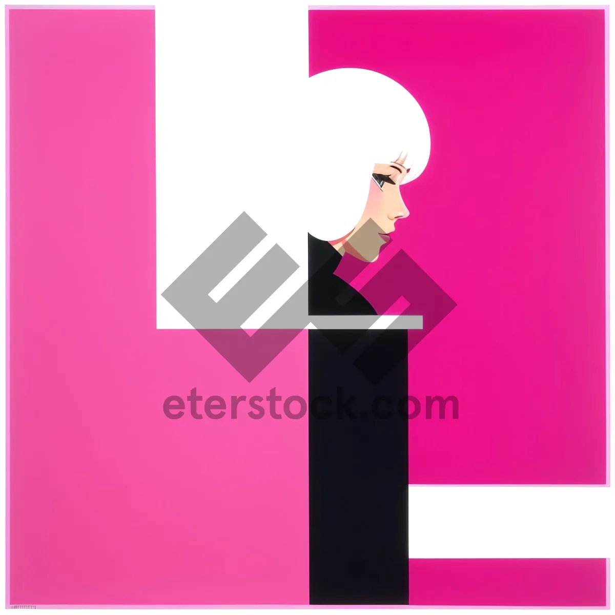 Picture of Blank national flag symbol on paper card design