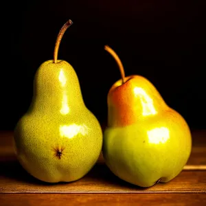 Ripe and Juicy Pear - Fresh and Healthy Edible Fruit