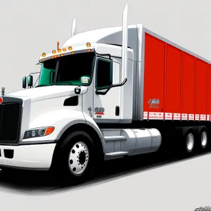 Transportation on the Road: Hauling Freight with a Trailer Truck