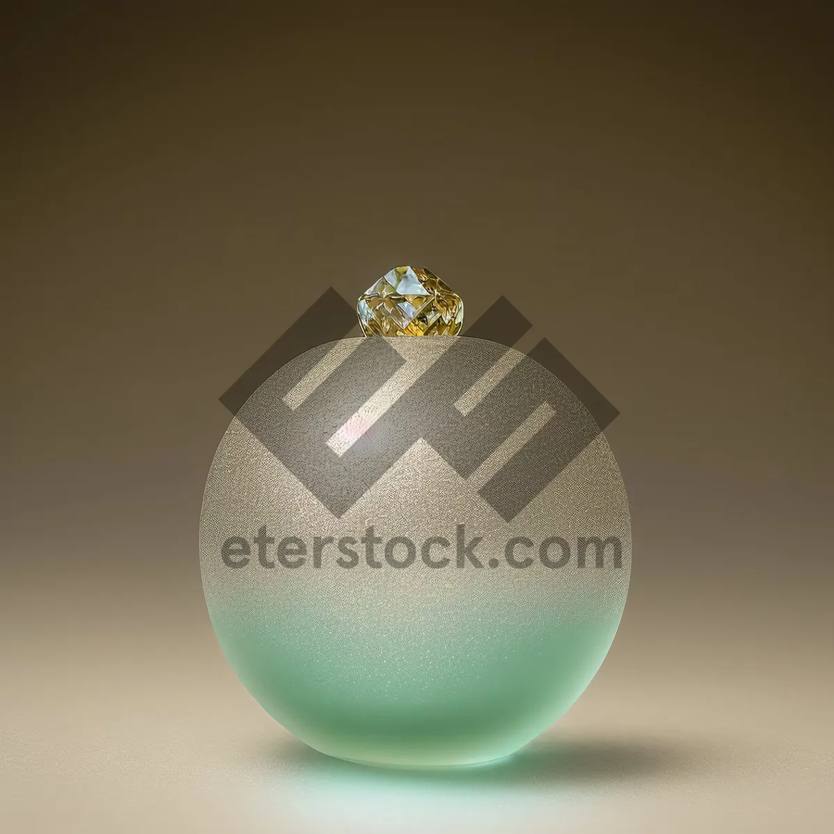 Picture of Shiny Gold Bauble Decorations for Festive Holidays