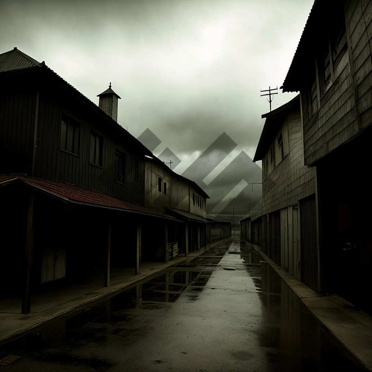 Picture of Old Prison House by the River