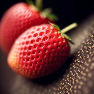 Vibrant Refreshment: Juicy Organic Strawberry Snack