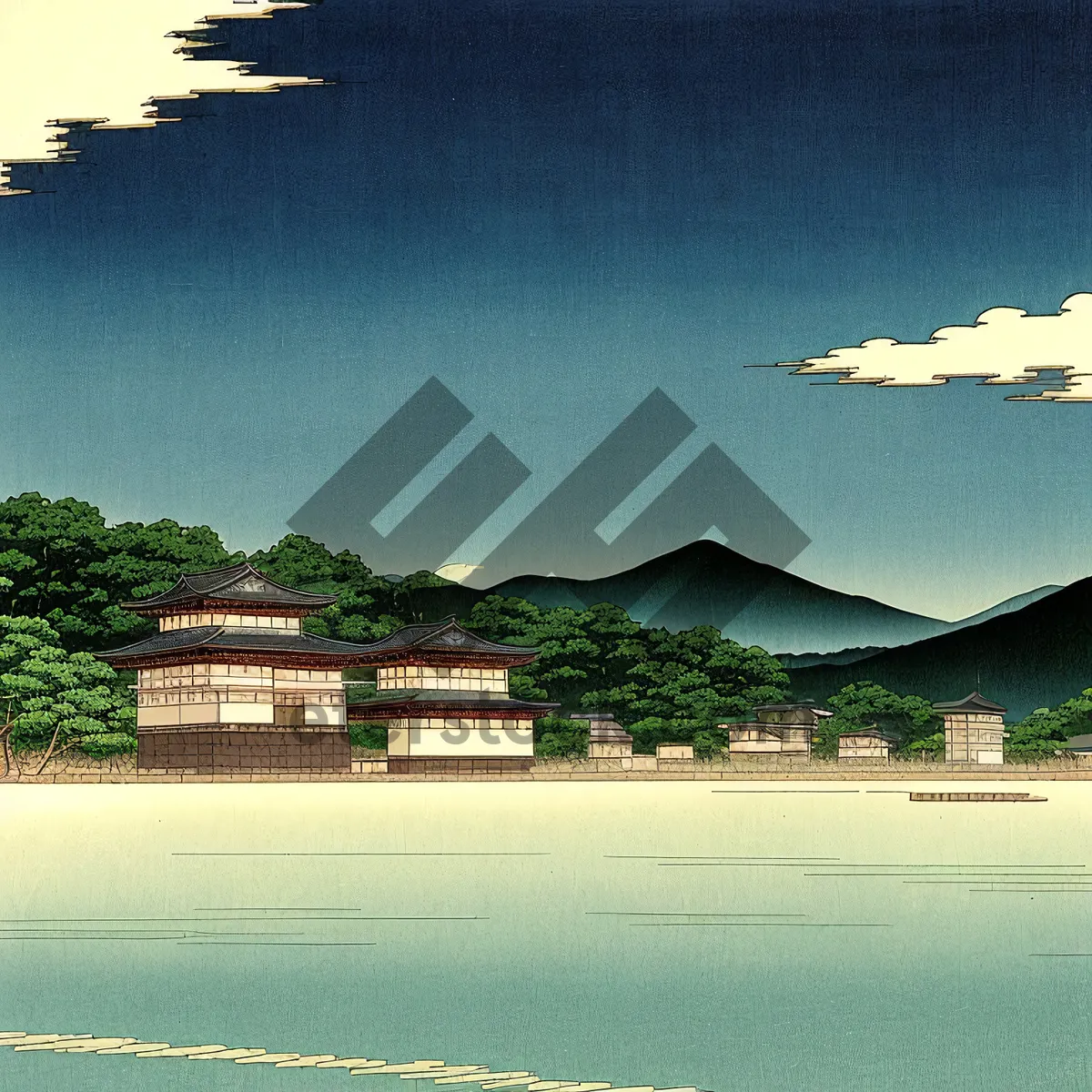 Picture of Serenity by the Seashore