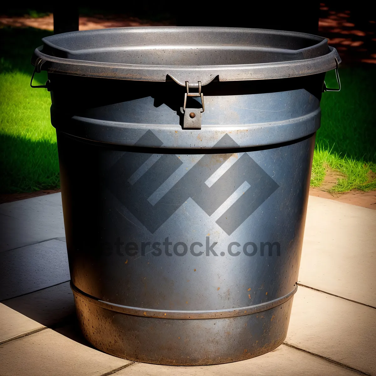 Picture of Metal Container for Rainwater Harvesting