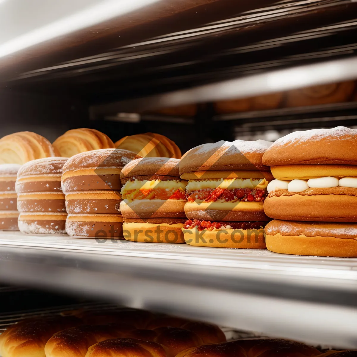 Picture of Delicious Bakery Meal on Plate