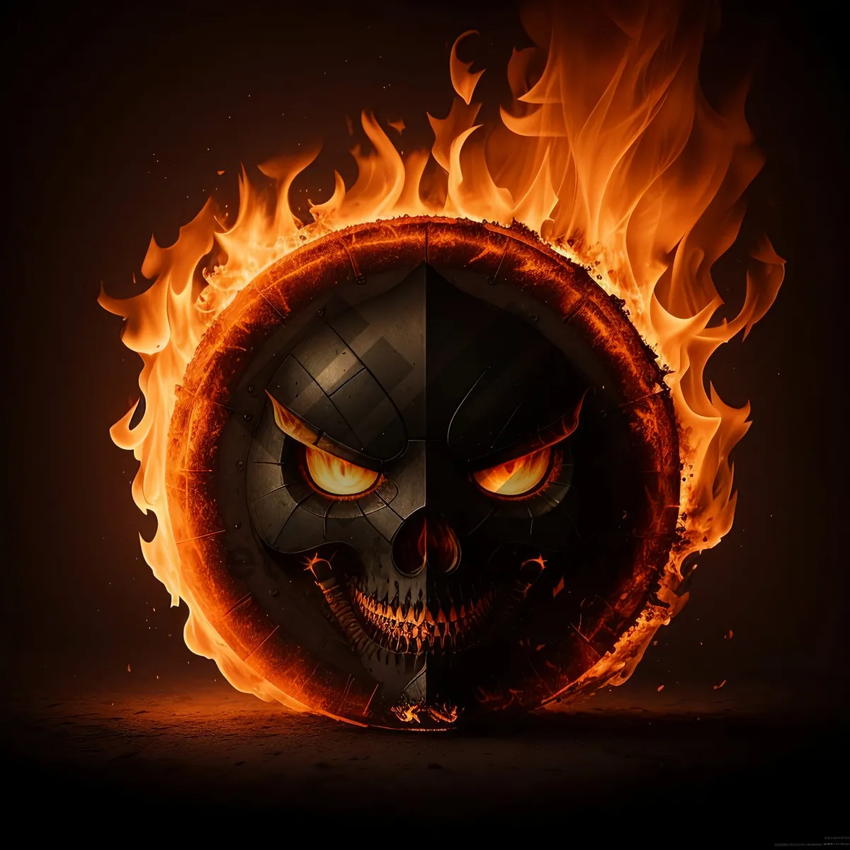 Picture of Spooky Blaze: Jack-O'-Lantern Fire