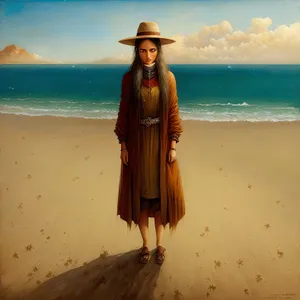 Serene Summertime Bliss: Beachside Skirt Dancing