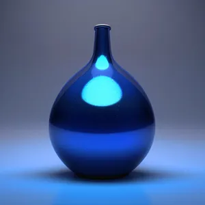 Glass Chemistry Vessel and Liquid Container Set