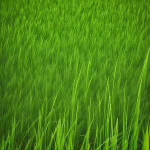 Bright Rice Field Growth - Fresh Summer Starches