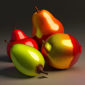 Nutritious Fruit Medley: Apple, Pear, Citrus, Orange, and Banana