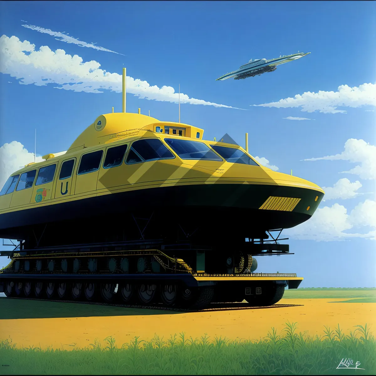 Picture of Hovercraft Ship: High-Speed Sea to Sky Transportation