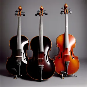 Melodic Strings: Bowed Musical Instruments in Concert