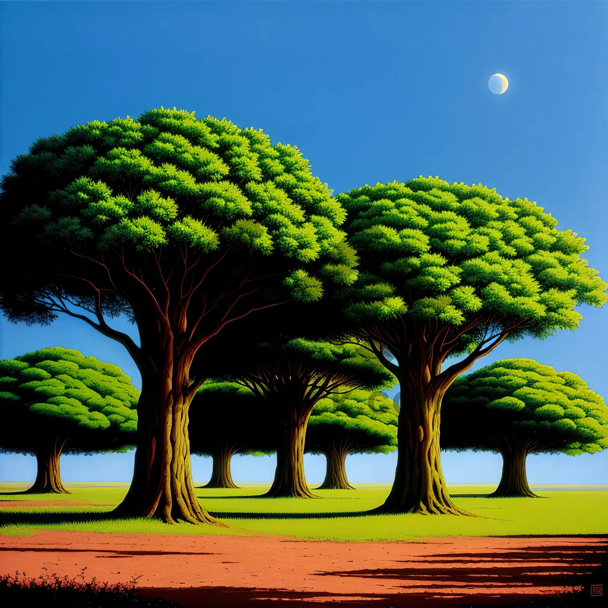 Picture of Summer Paradise: Tropical Island Serenity