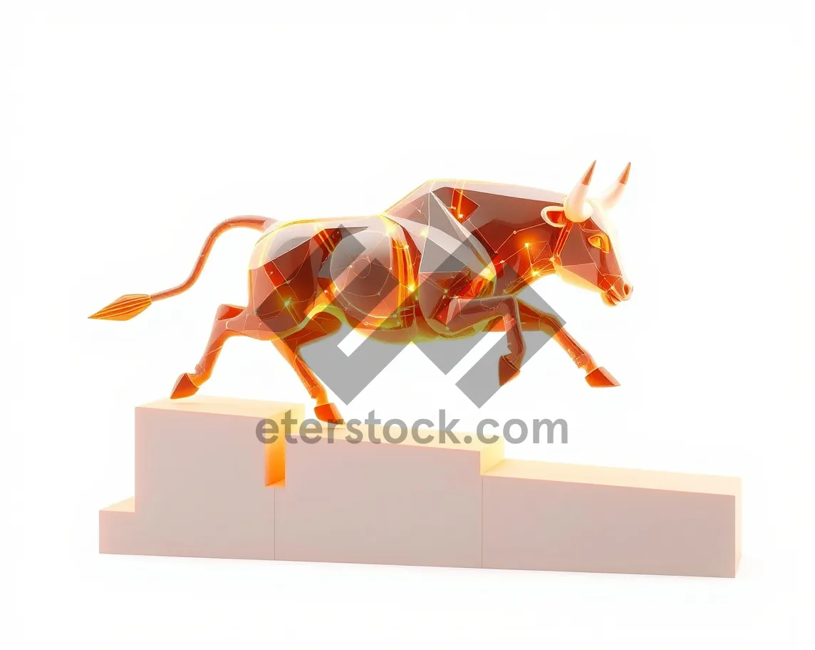 Picture of 3D Icon of Caribou and Deer