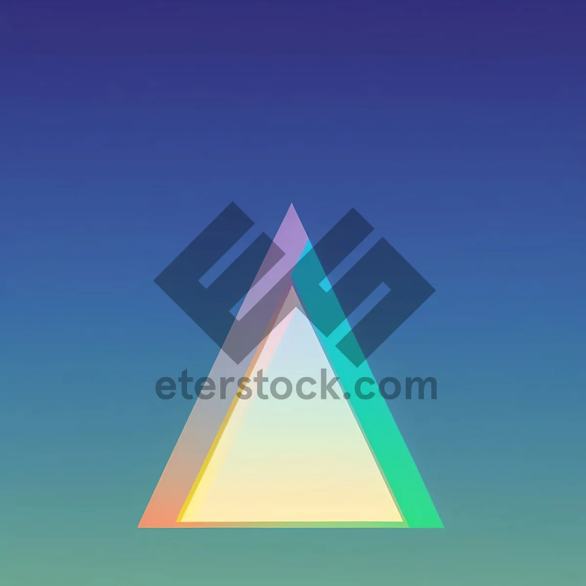 Picture of Pyramid Symbol Graphic Design