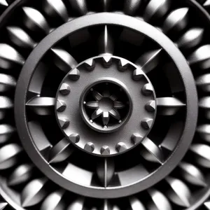 Precision Gear Mechanism for Car Wheel