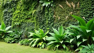 Tropical Agave Plant in Garden Foliage Nature Close-Up