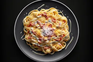 Delicious Spaghetti Plate with Sauce - Icon Special