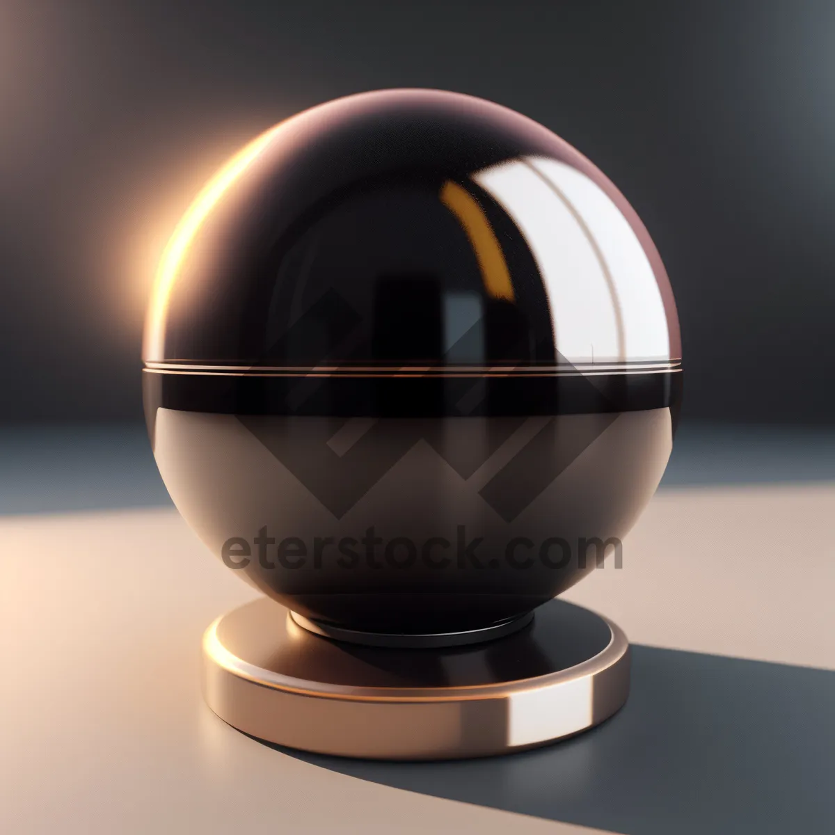 Picture of Glass Sorcerer Icon - Shiny 3D Sphere Design