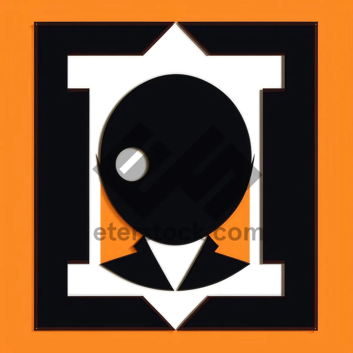 Picture of Black Lookout Symbol Icon Snapshot