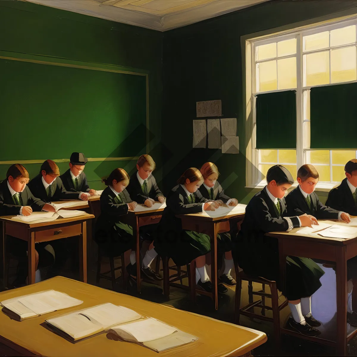 Picture of Corporate Meeting at Office: Business Team Collaboration