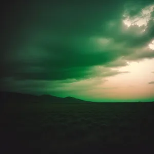 Vibrant Skyline at Sunset