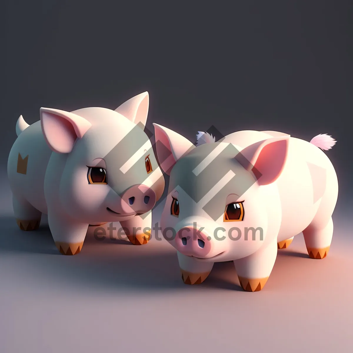 Picture of Piggy Savings: Ceramic Pink Piggy Bank