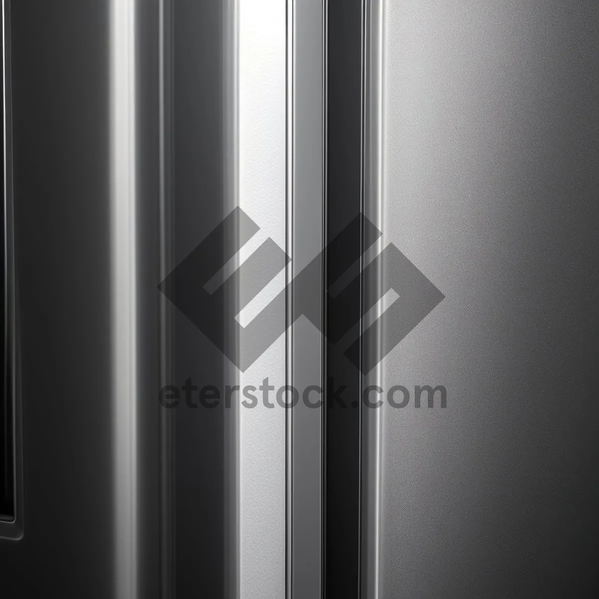 Picture of Artistic Door Design with Intricate Security System