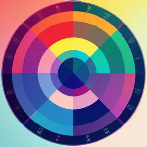 Colorful Grid Mosaic Graphic Design