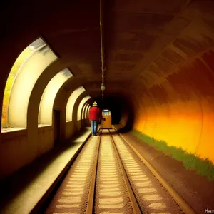 Urban Subway Tunnel: Fast Track to City Adventures