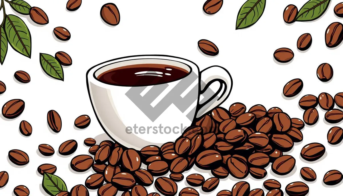 Picture of Floral Espresso Cup Design