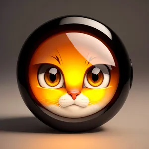 Playful Eyebrow Cartoon Face Character Icon