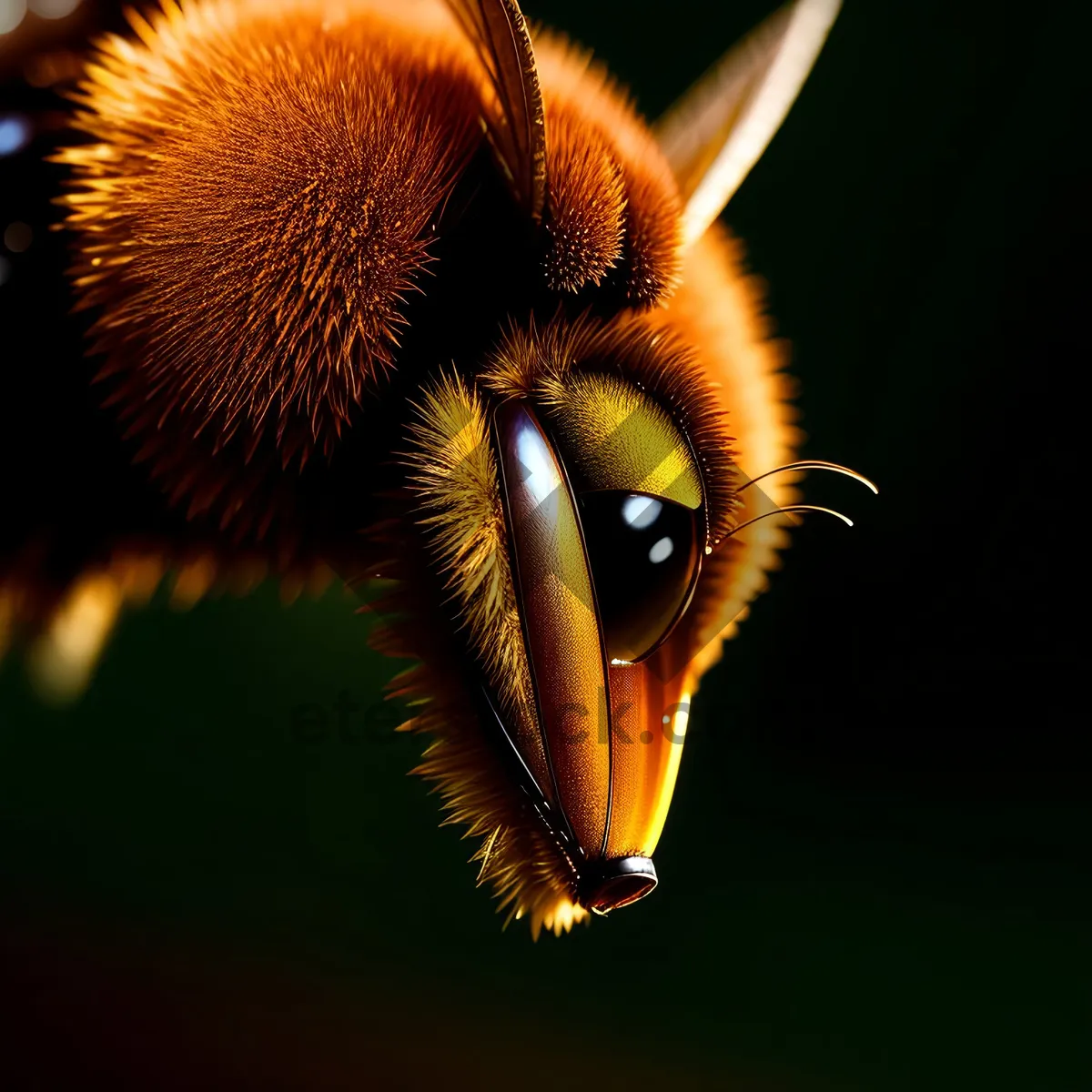 Picture of Bird of Prey's Close-Up Eye