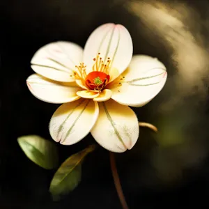 Exquisite Magnolia Blossom in Full Bloom