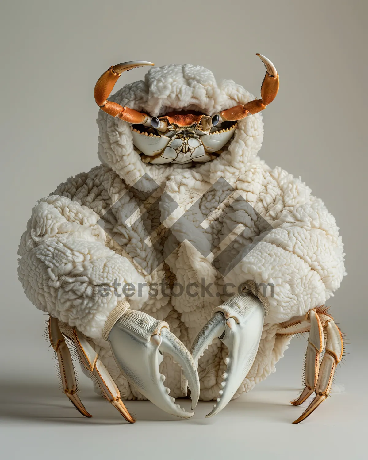 Picture of Crab - Arthropod Invertebrate Crustacean Animal Portrait.