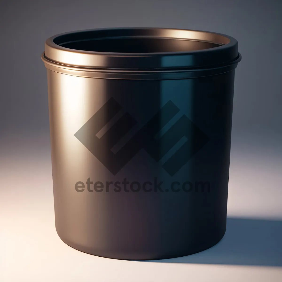 Picture of Empty Metal Beverage Can with Coffee"
(Note: This response is just an example and may not accurately represent the image description)