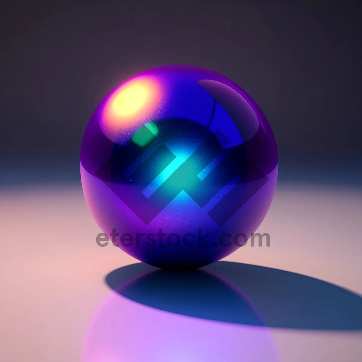 Picture of Shiny Round Glass Circle Web Button