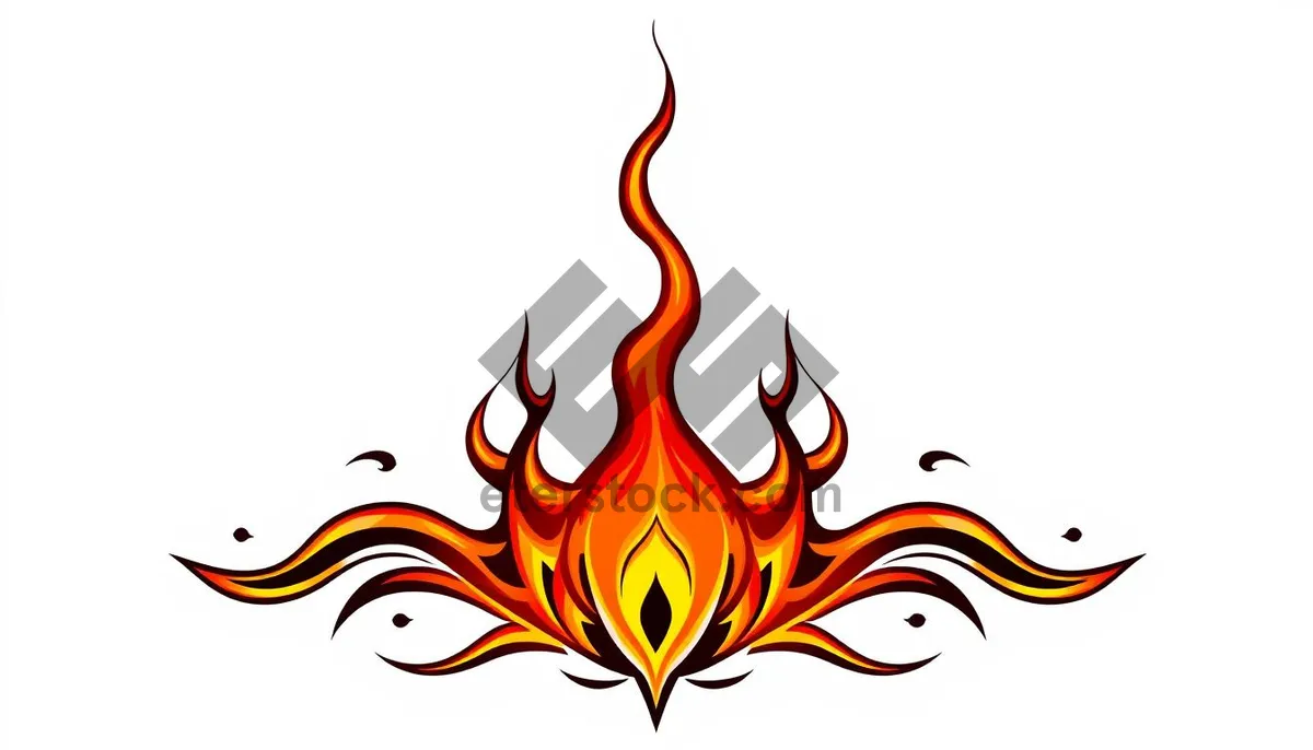 Picture of Blazing Heat Icon Design