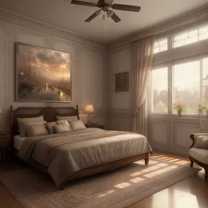 Stylish and Cozy Modern Bedroom Interior with Elegant Furniture