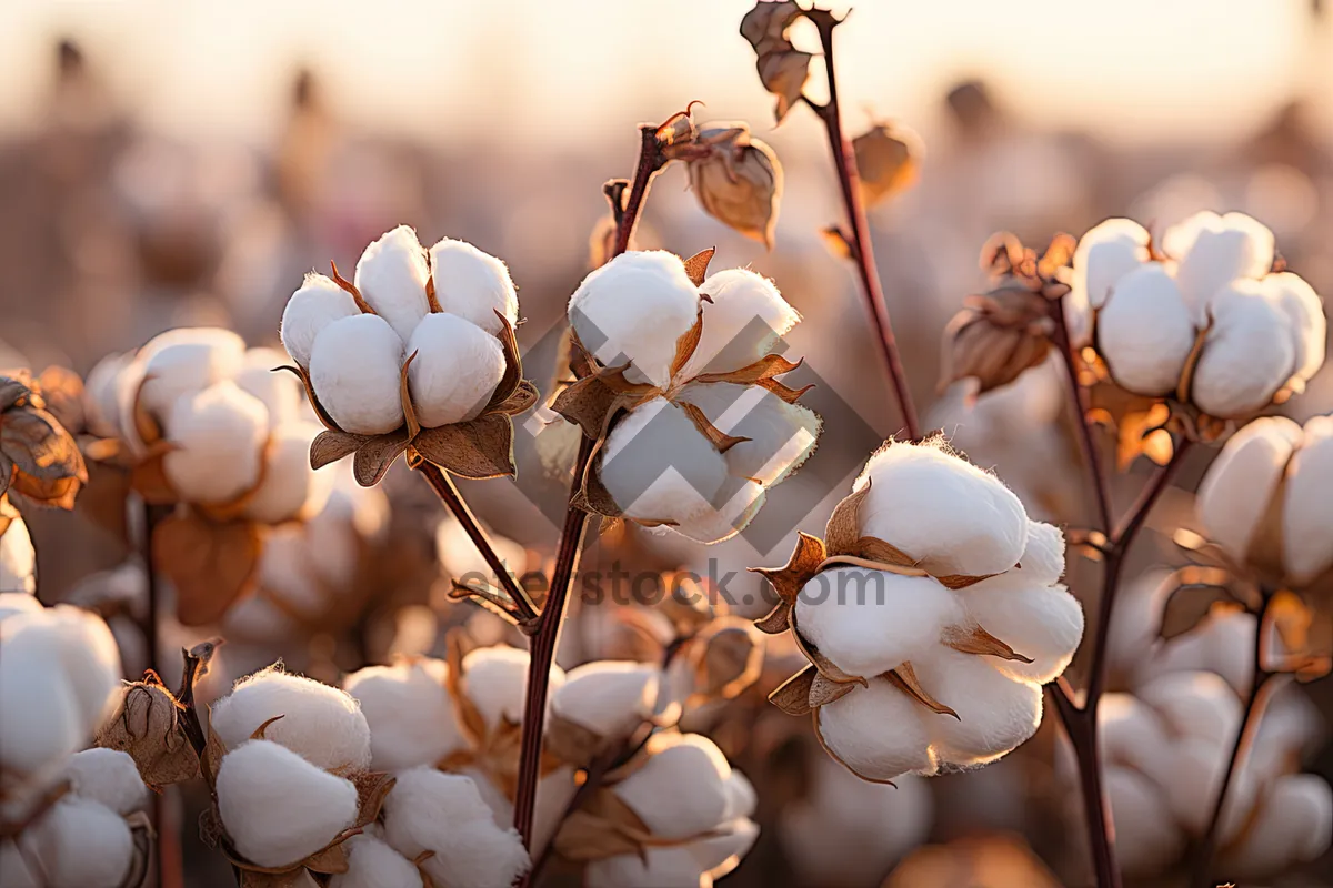 Picture of Beautiful Magnolia Tree in Full Bloom