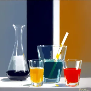 Scientific Glassware for Biology and Medical Lab Experiments