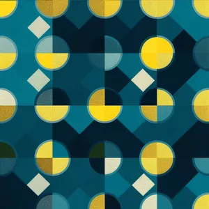 Modern Bright Colorful Polka Dot Seamless Pattern Icon