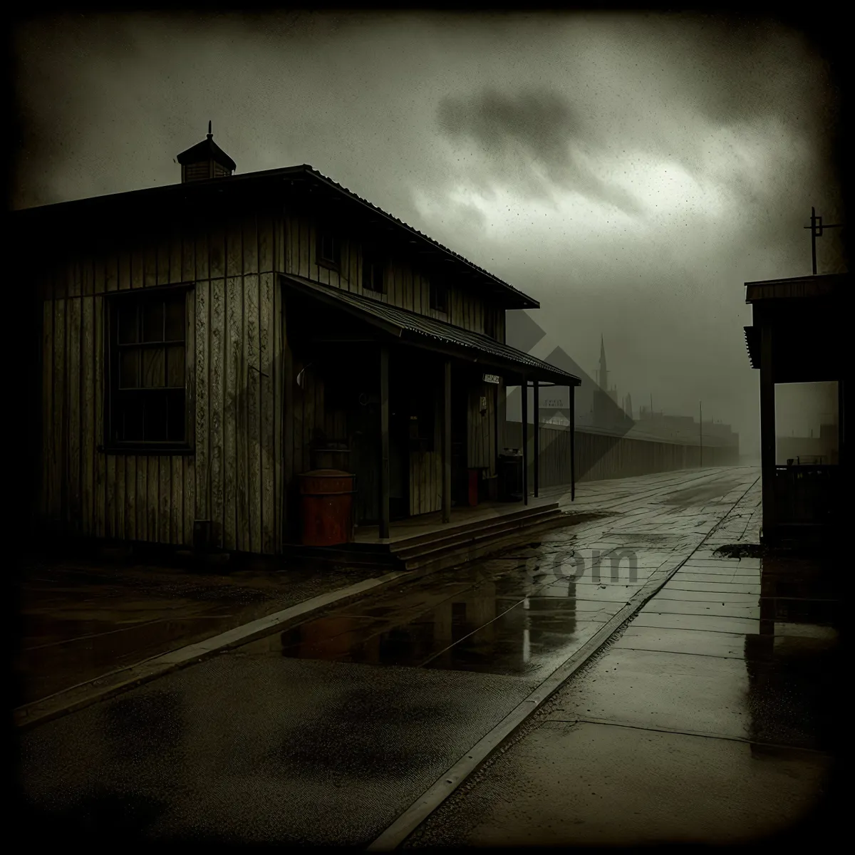 Picture of Old Semaphore Station by the City's Tramway