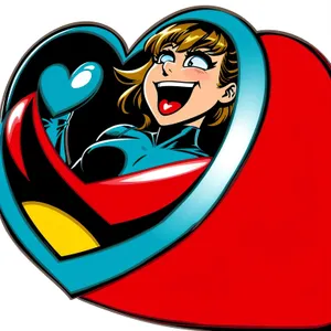 Round Flag Button Icon: Graphic Sign Symbol